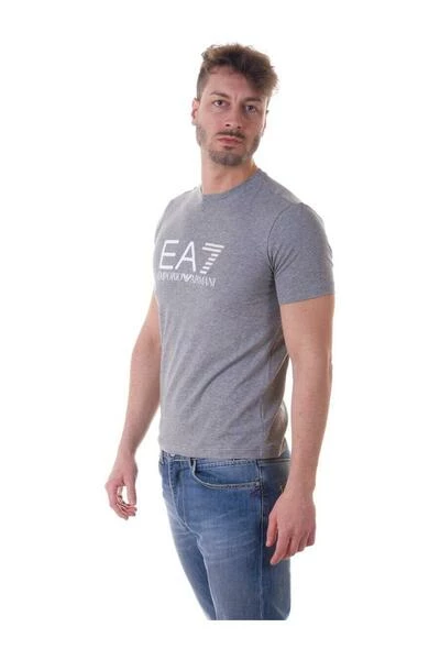 Emporio Armani EA7 Shirts T-Shirt Gray 7 Emporio Armani EA7 Shirts T-Shirt Gray - Afbeelding 5