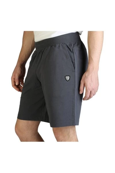 Emporio Armani EA7 Korte Broeken Korte Broek 8NPS55_PJ05Z Gray 3 Emporio Armani EA7 Korte Broeken Korte Broek 8NPS55_PJ05Z Gray