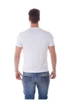 Emporio Armani EA7 Shirts T-Shirt White -Goedkope Emporio Armani EA7 winkel 53be82ad46deb245ca8b68efabeffaa1