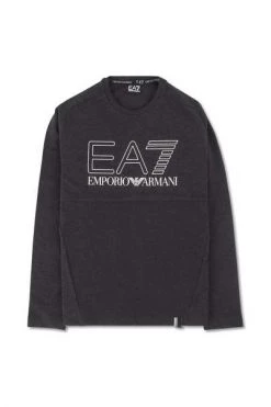 Emporio Armani EA7 Longsleeves T-shirt Black -Goedkope Emporio Armani EA7 winkel 53c92ff81a394ca589cf352324e5db81