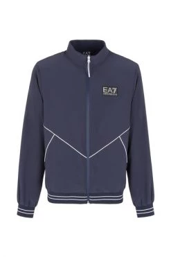 Emporio Armani EA7 Hoodies & Sweatvesten Zip Through Jacket Gray