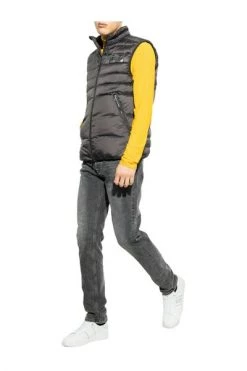 Emporio Armani EA7 Bodywarmers Vest With Logo Black -Goedkope Emporio Armani EA7 winkel 5540a6935cd9380336e7466d3b7b590d