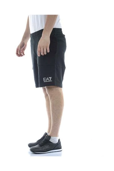 Emporio Armani EA7 Korte Broeken Shorts Black 6 Emporio Armani EA7 Korte Broeken Shorts Black - Afbeelding 4