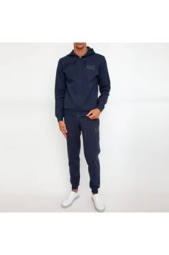 Emporio Armani EA7 Hoodies & Sweatvesten Hoodies Blue -Goedkope Emporio Armani EA7 winkel 564028e157133b10e3fed5c31db1715a