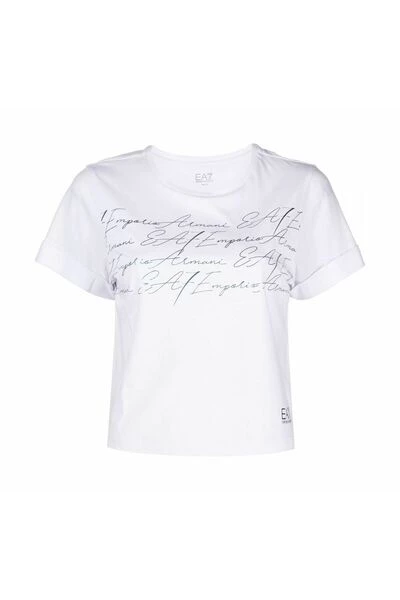 Emporio Armani EA7 T-Shirts White 4 Emporio Armani EA7 T-Shirts White - Afbeelding 2