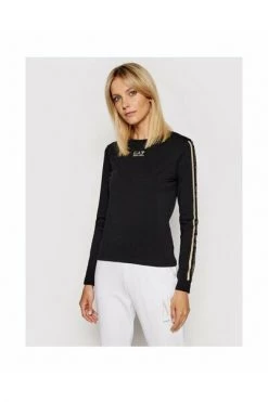 Emporio Armani EA7 T-shirts Logo Band T -shirt Black -Goedkope Emporio Armani EA7 winkel 568ab1e44654bc3c2695e3410110baa4