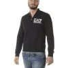Emporio Armani EA7 Hoodies & Sweatvesten Zip Through Black -Goedkope Emporio Armani EA7 winkel 5767626c4302f8d7e216062dd60502f5