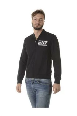 Emporio Armani EA7 Hoodies & Sweatvesten Zip Through Black