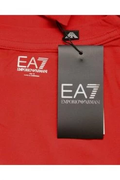 Emporio Armani EA7 Shirts T-shirt Red -Goedkope Emporio Armani EA7 winkel 57a1931d065a0ba9e05ae13586e987c4