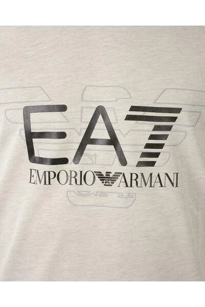 Emporio Armani EA7 Shirts T-shirt Gray 3 Emporio Armani EA7 Shirts T-shirt Gray