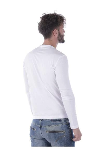 Emporio Armani EA7 Longsleeves T-shirt White 8 Emporio Armani EA7 Longsleeves T-shirt White - Afbeelding 6