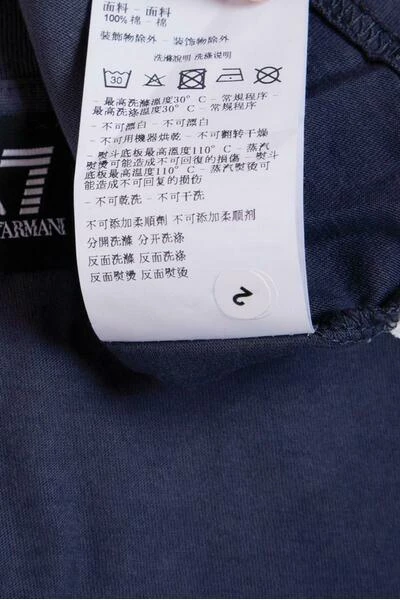 Emporio Armani EA7 Shirts T-shirt Gray 3 Emporio Armani EA7 Shirts T-shirt Gray