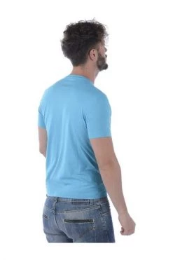Emporio Armani EA7 Shirts T-Shirt Blue -Goedkope Emporio Armani EA7 winkel 59502c05bb41fe02f09f1f69382821e0
