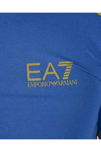 Emporio Armani EA7 Shirts T-Shirt Blue 8 Emporio Armani EA7 Shirts T-Shirt Blue - Afbeelding 6