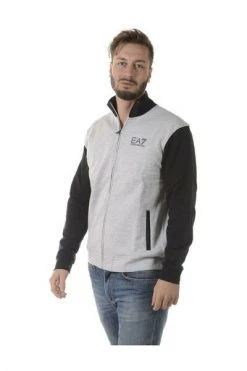 Emporio Armani EA7 Hoodies & Sweatvesten Zip Through Gray