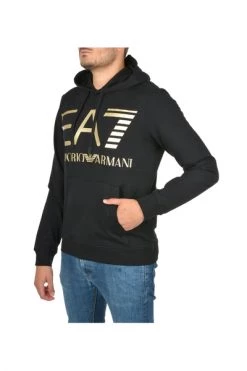 Emporio Armani EA7 Hoodies & Sweatvesten Hoodies Black -Goedkope Emporio Armani EA7 winkel 5cb5f646fcb15f1ddf652f4328270981