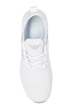 Emporio Armani EA7 Sneakers With Logo White -Goedkope Emporio Armani EA7 winkel 5e1fd8310467d024e7a897e00f79c8b9