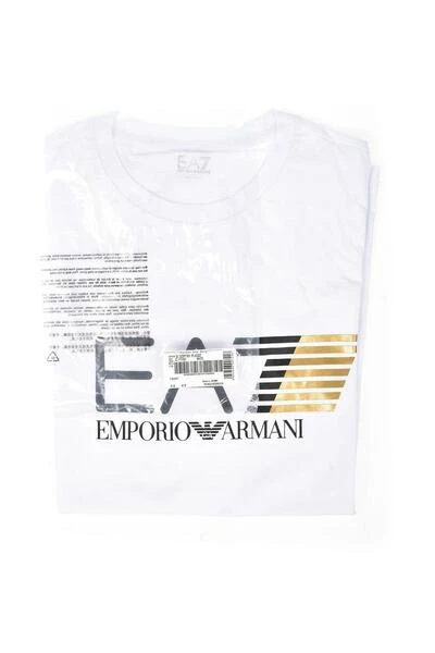 Emporio Armani EA7 Shirts T-shirt White 4 Emporio Armani EA7 Shirts T-shirt White - Afbeelding 2