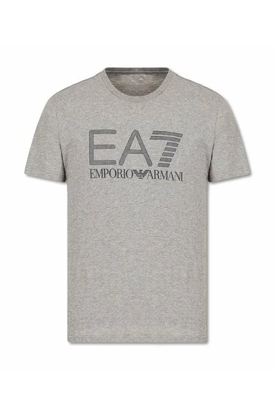 Emporio Armani EA7 Shirts T-Shirt Gray 4 Emporio Armani EA7 Shirts T-Shirt Gray - Afbeelding 2