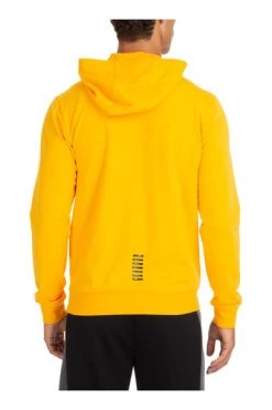 Emporio Armani EA7 Hoodies & Sweatvesten Men's Hoodie Sweatshirt Sweat Yellow -Goedkope Emporio Armani EA7 winkel 622fc41e8dfb4011ba5cf7417732c98c
