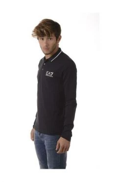 Emporio Armani EA7 Polo's Polo Shirts Blue