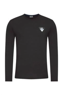 Emporio Armani EA7 Longsleeves Long Sleeve Tops Black