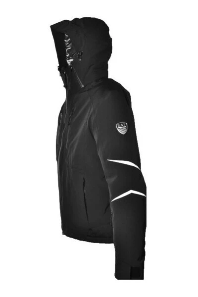 Emporio Armani EA7 Ski Jassen Jackets Black 3 Emporio Armani EA7 Ski Jassen Jackets Black - Afbeelding 2