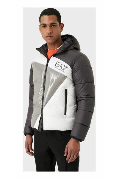 Emporio Armani EA7 Gewatteerde Jassen Jacket Black 3 Emporio Armani EA7 Gewatteerde Jassen Jacket Black