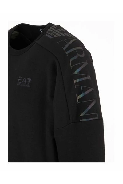 Emporio Armani EA7 Hoodies & Sweatvesten Sweatshirts & Hoodies Black 4 Emporio Armani EA7 Hoodies & Sweatvesten Sweatshirts & Hoodies Black - Afbeelding 2
