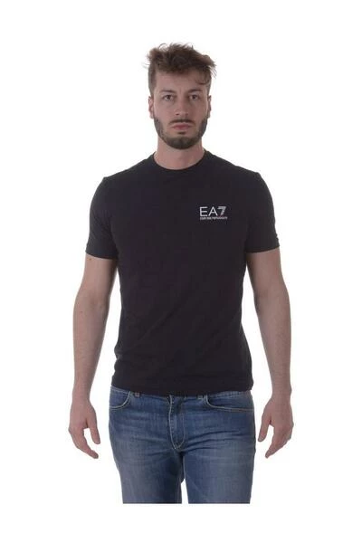 Emporio Armani EA7 Shirts T-Shirt Black 8 Emporio Armani EA7 Shirts T-Shirt Black - Afbeelding 6