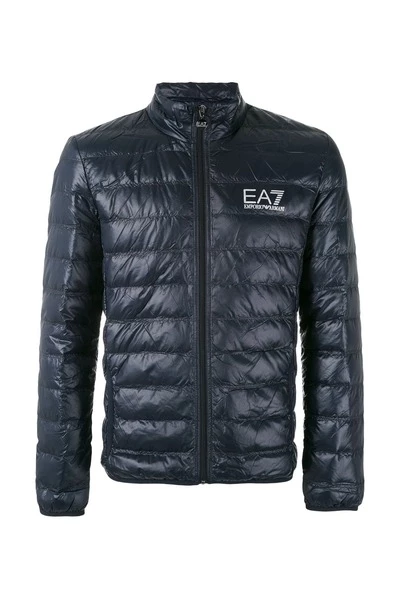 Emporio Armani EA7 Gewatteerde Jassen Down Jacket Blue 3 Emporio Armani EA7 Gewatteerde Jassen Down Jacket Blue
