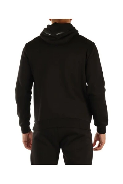 Emporio Armani EA7 Hoodies & Sweatvesten Hoodie Black 3 Emporio Armani EA7 Hoodies & Sweatvesten Hoodie Black