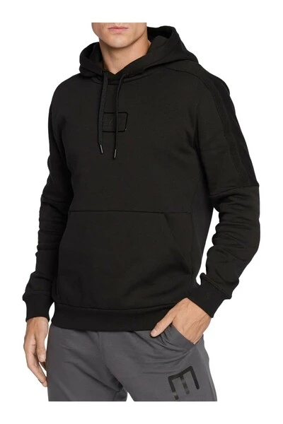 Emporio Armani EA7 Hoodies & Sweatvesten Sweatshirts Black 4 Emporio Armani EA7 Hoodies & Sweatvesten Sweatshirts Black - Afbeelding 2