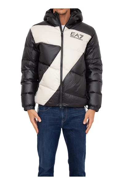 Emporio Armani EA7 Gewatteerde Jassen Down Jackets Black 6 Emporio Armani EA7 Gewatteerde Jassen Down Jackets Black - Afbeelding 4