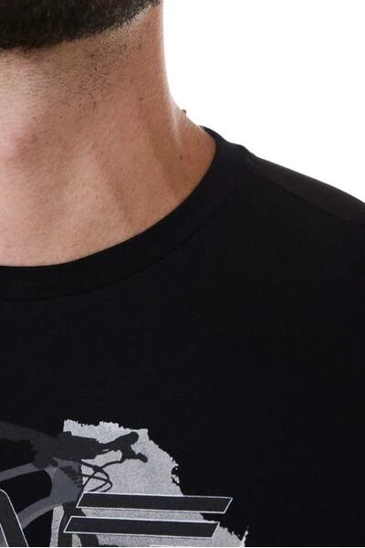 Emporio Armani EA7 Shirts T-shirt Black 6 Emporio Armani EA7 Shirts T-shirt Black - Afbeelding 4