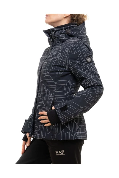 Emporio Armani EA7 Ski Jassen SKI JACKET Black 5 Emporio Armani EA7 Ski Jassen SKI JACKET Black - Afbeelding 3