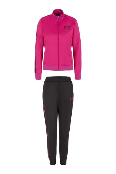Emporio Armani EA7 Trainingspakken Tracksuit Pink 3 Emporio Armani EA7 Trainingspakken Tracksuit Pink
