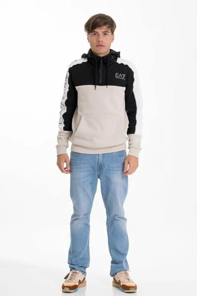 Emporio Armani EA7 Hoodies & Sweatvesten Hoodies Black 6 Emporio Armani EA7 Hoodies & Sweatvesten Hoodies Black - Afbeelding 4