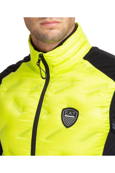 Emporio Armani EA7 Zomerjassen Men's Nylon Waistcoat Body Warmer Jacket Padded Green 6 Emporio Armani EA7 Zomerjassen Men's Nylon Waistcoat Body Warmer Jacket Padded Green - Afbeelding 4