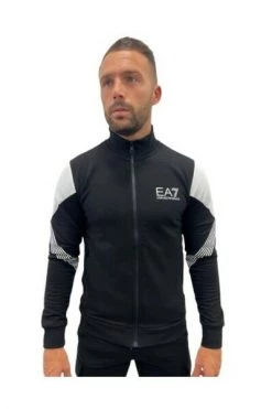 Emporio Armani EA7 Hoodies & Sweatvesten Zip-throughs Black -Goedkope Emporio Armani EA7 winkel 6a3d0952d632f5aac085c0a869c75a2b