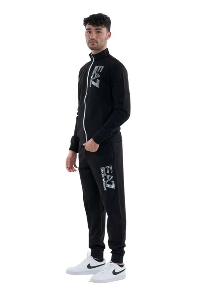 Emporio Armani EA7 Trainingspakken TRACKSUIT Black 7 Emporio Armani EA7 Trainingspakken TRACKSUIT Black - Afbeelding 5