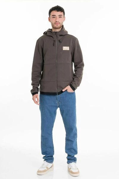 Emporio Armani EA7 Hoodies & Sweatvesten Zip-throughs Brown 3 Emporio Armani EA7 Hoodies & Sweatvesten Zip-throughs Brown
