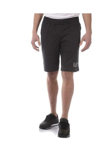 Emporio Armani EA7 Korte Broeken Shorts Gray 5 Emporio Armani EA7 Korte Broeken Shorts Gray - Afbeelding 3