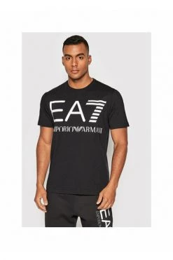 Emporio Armani EA7 Shirts T-Shirt Black -Goedkope Emporio Armani EA7 winkel 6ba959f62290e3960abe2252f0d6c040