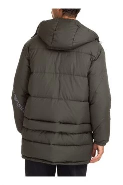 Emporio Armani EA7 Gewatteerde Jassen Men's Outerwear Down Jacket Blouson Hood Gray -Goedkope Emporio Armani EA7 winkel 6ca8063a0e82c78eb723af9efd41723f