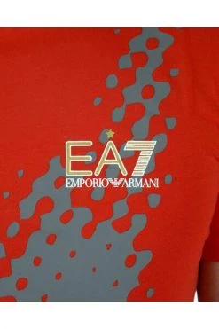 Emporio Armani EA7 Shirts T-Shirt Red