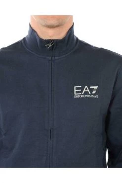 Emporio Armani EA7 Hoodies & Sweatvesten Zip Throught Blue