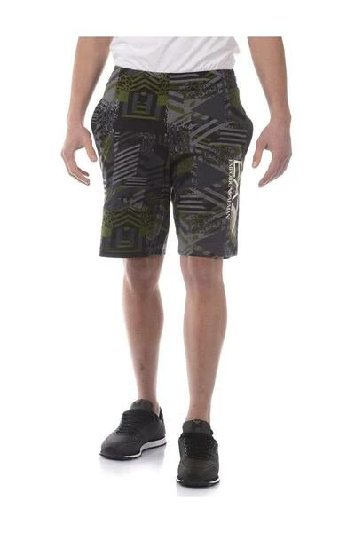 Emporio Armani EA7 Korte Broeken Shorts Green 8 Emporio Armani EA7 Korte Broeken Shorts Green - Afbeelding 6