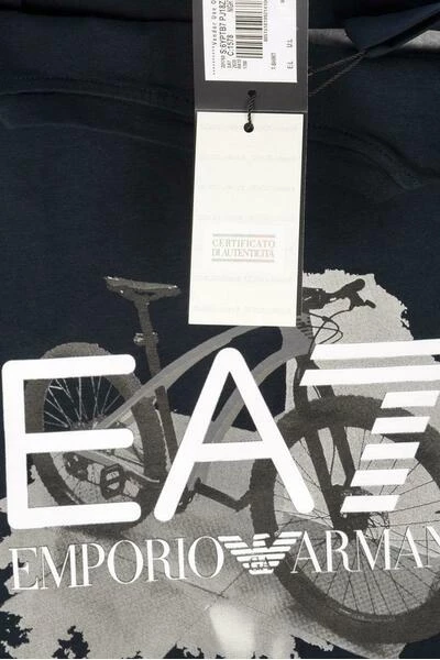 Emporio Armani EA7 Shirts T-shirt Blue 7 Emporio Armani EA7 Shirts T-shirt Blue - Afbeelding 5