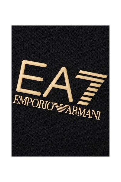 Emporio Armani EA7 Hoodies & Sweatvesten Sweatshirt Black 4 Emporio Armani EA7 Hoodies & Sweatvesten Sweatshirt Black - Afbeelding 2